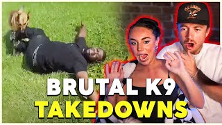 Brutal K9 Takedowns Caught On Bodycam [upl. by Aniham]