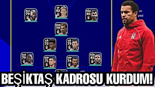 BEŞİKTAŞ KADROSU KURDUM eFOOTBALL PES MOBİLE 2023 [upl. by Eilrahs242]