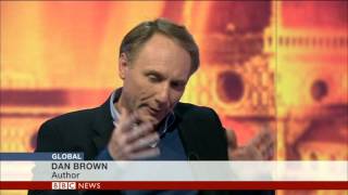 DAN BROWN INFERNO INTERVIEW BBC WORLD NEWS [upl. by Nuawed]