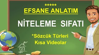 Sıfat  Sözcük Türleri  Niteleme Sıfatı  Ön Ad  Sıfat Konu Anlatımı  NOKTA ATIŞ [upl. by Allesig]