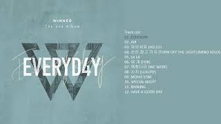 Full Album WINNER  EVERYD4Y  The 2nd Album — TRACKLIST [upl. by Yasu]