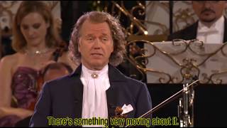 Andre Rieu Silenzio by Roger Diederen with lyrics [upl. by Pauiie]