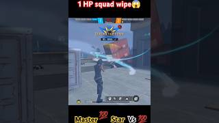 1 hp🔥ican squad 😎 wipein elite master lobby 😱 shots [upl. by Affrica]