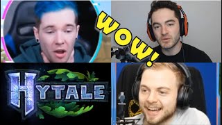 Gamers Reactions To The Hytale Game Trailer [upl. by Aerb]