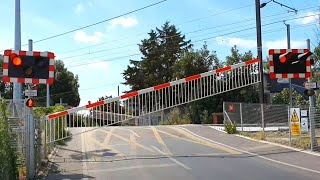 Chesterton Level Crossing Cambridgeshire [upl. by Tuck]