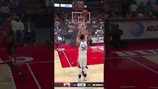 2017 Golden State Warriors VS 1996 Chicago Bulls in NBA 2K24 [upl. by Khalid574]