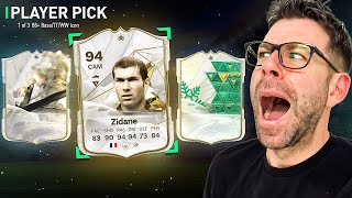 I PACKED 94 ZIDANE THESE NEW ICON PLAYER PICKs ARE CRACKED  FC24 6pm Future Stars Content [upl. by Aierdna]