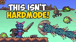 HARDMODE Bosses in PREHARDMODE  Terraria Overpowered Rogue 8 [upl. by Kenna]