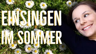 Stimme aufwärmen mit sommerlichen Einsingübungen  Einsingen für den Chor  singdude [upl. by Yup442]