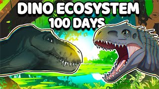 I Simulated A Dinosaur Ecosystem For 100 Days [upl. by Thoma485]