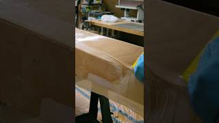 Structure for the Kayak  Fiberglassing the Hull [upl. by Castorina]