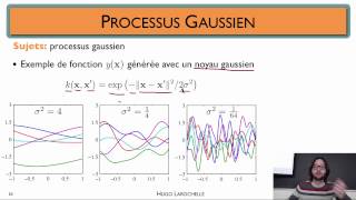 Apprentissage automatique 106  Apprentissage bayésien  processus gaussien [upl. by Walls]