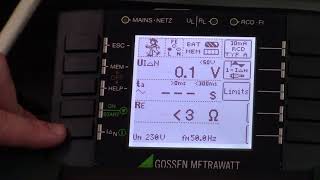 Messtechnische Überprüfung des RCD 73 [upl. by Airetak382]