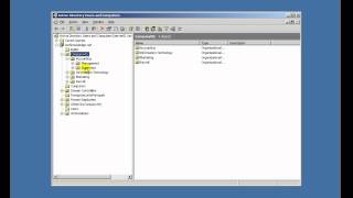 Creating amp Designing Organizational Units in Active Directory [upl. by Nylrehc]