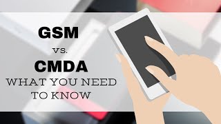 What GSM and CDMA Mean for You and Your Cell Phone [upl. by Ithaman]