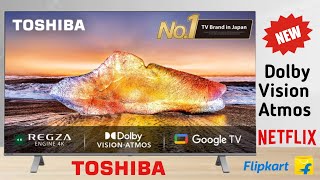 Toshiba C350MP 43inch Ultra HD 4K Smart Google TV with Dolby Vision Atmos  Regza engine [upl. by Sinnelg]