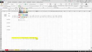 Schichtplan mit Excel erstellen  Allgemeine Berechnung [upl. by Huntingdon]