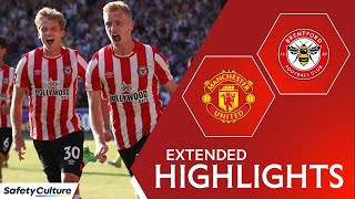 Brentford 40 Manchester United  Extended Highlights [upl. by Rosdniw36]