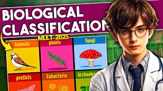 Biological Classification ONE SHOT Revision  Biology Revision for NEET 20252026 NEET [upl. by Yma]