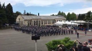 Rompete le righe del 195° corso allievi agenti Polizia di Stato Trieste 12 Maggio 2016 [upl. by Salina]