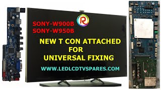 sony w900b  w950b 42 to 55 all size universal possible [upl. by Ithaman]