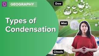 Types Of Condensation  Class 7  Geography  Learn With BYJUS [upl. by Airtemak]