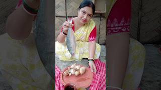 ডিম ইলিশের গাঠি ঝোল রাধলাম cooking recipe youtube food youtubeshorts shorts ilish [upl. by Arak]