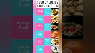 1200 calories high protein low carb meal plan shorts youtubeshorts ytshorts careify highprotein [upl. by Loftus]