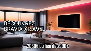 Découvrez le téléviseur OLED BRAVIA XR A95L de Sony  Offre spéciale sur Amazon [upl. by Emmalyn]