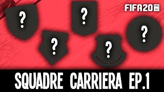 FIFA 20 LE SQUADRE PER LA CARRIERA 1 PREMIER LEAGUE [upl. by Carlye747]