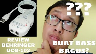 Review Singkat Soundcard Behringer UCG102 Indonesia [upl. by Nostets672]