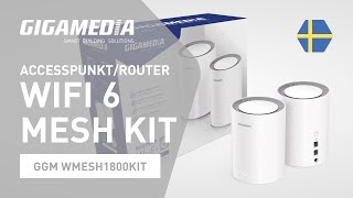 AccesspunktRouter Wifi 6 Meshkit [upl. by Amitak]