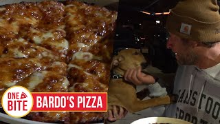 Barstool Pizza Review  Bardos Pizza Norwood MA [upl. by Rosalie]