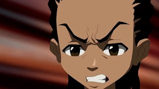 The Boondocks  Riley vs Huey Fight [upl. by Elleynod]