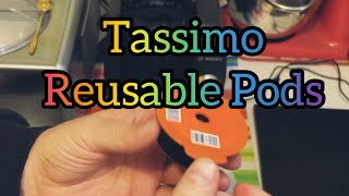 Tassimo Reusable Pods Test and How to Use Them [upl. by Horwath175]