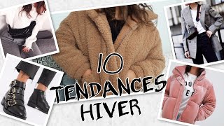 10 Tendances Mode AutomneHiver 20182019 ♡😍 [upl. by Fiora218]