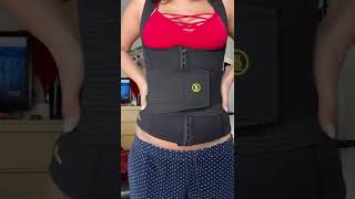 HOT SHAPERS Cami Waist Cincher  Waist Trainer amp Slimming Gel TRY ON [upl. by Ahsekim]