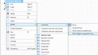 BPMN 2 Menu entries of the context menu [upl. by Marisa]