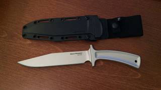 Cold Steel Drop Forged Bowie Knife Review Concise [upl. by Nnylyam]