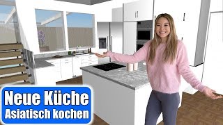 Meine neue Küche 😍 Endlich genug Stauraum Asiatisch kochen  Kimchi Eintopf  VLOG  Mamiseelen [upl. by Nnahtur]