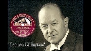 78 RPM  Peter Dawson  Yeomen Of England 1929 [upl. by Wachtel168]