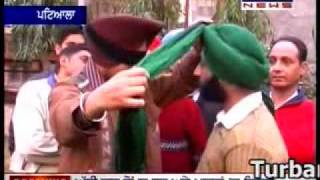 Turban tying videos Ferozpuria Dastar Academy BathindaPunjab Pagg Sikho 9463595040 [upl. by Gunning425]