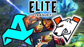 ABSOLUTELY CRAZY SERIES  AURORA vs VIRTUS PRO  ELITE LEAGUE 2024 DOTA 2 [upl. by Cozmo]