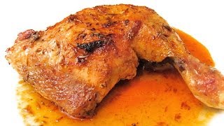 Muslos de pollo asado al horno con especias de adobo [upl. by Martijn]