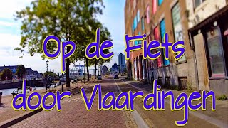 Rondje Vlaardingen op de fiets Nederlands commentaar in HD [upl. by Ainnos]