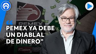 Pemex ya tiene una deuda de casi 2 billones de pesos Ruiz Healy [upl. by Ienttirb]