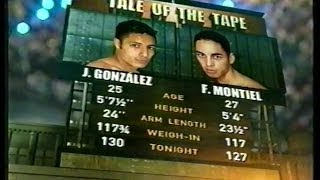 Jhonny Gonzalez vs Fernando Montiel [upl. by Prudie]