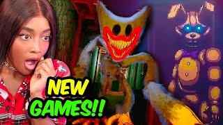 NEW Poppy Playtime Chapter 3 is ALMOST HERE and FNAF Into the Pit looks SO GOOD Trailer Reaction [upl. by Lytsyrk]