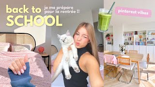 JE ME PRÉPARE POUR LA RENTRÉE  back to school [upl. by Arrec]