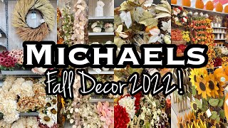 NEW MICHAELS FALL DECOR 2022 • SHOP WITH ME [upl. by Atiloj658]